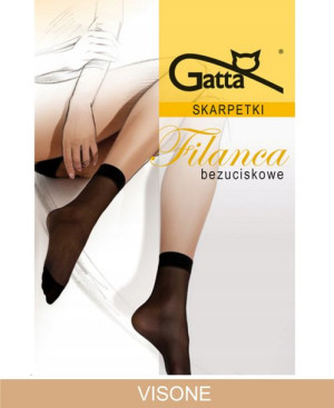 GATTA FILANCA Skarpetki Bezuciskowe wz.00/UNI/Visone