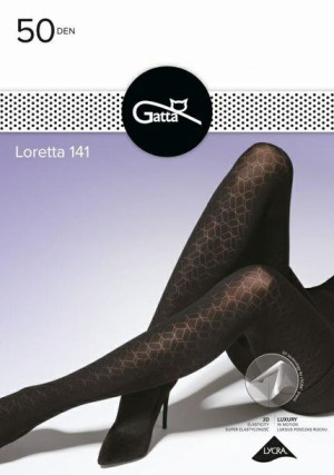 GATTA LORETTA 141 Rajstopy 50 DEN k.:Nero r.:3-M