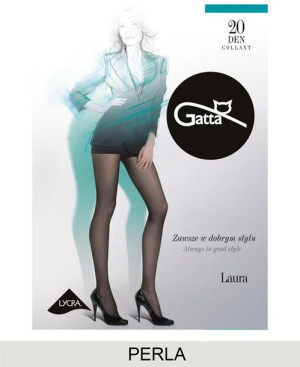GATTA LAURA 20 Rajstopy damskie wz.00/1-XS/Perla
