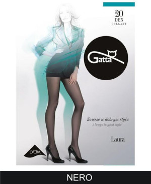 GATTA LAURA 20 Rajstopy damskie wz.00/3-MAX/Nero