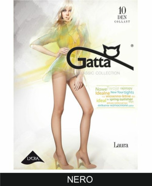 GATTA LAURA 10 Rajstopy damskie wz.00/2-S/Nero