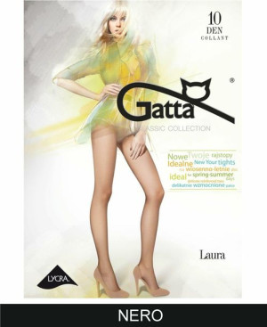 GATTA LAURA 10 Rajstopy damskie wz.00/4-L/Nero
