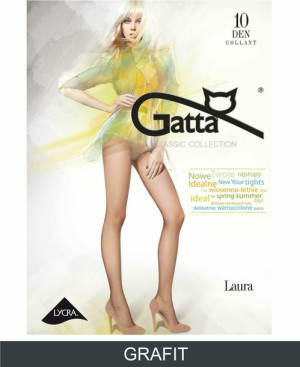 GATTA LAURA 10 Rajstopy damskie wz.00/5-XL/Grafit