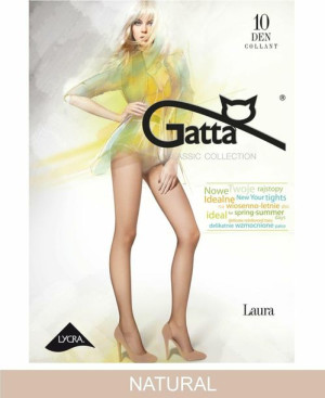 GATTA LAURA 10 Rajstopy damskie wz.00/2-S/Natural