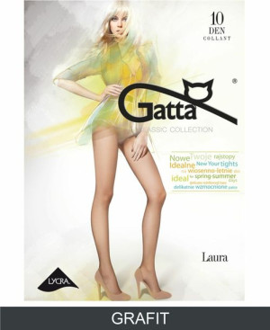 GATTA LAURA 10 Rajstopy damskie wz.00/2-S/Grafit