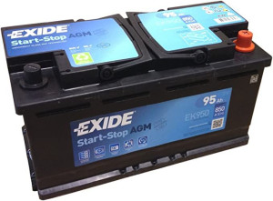 Akumulator Exide Start-stop Agm 105ah 950a Ek1050
