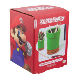 Przybornik na biurko - doniczka Super Mario