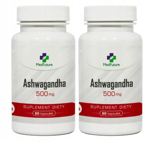 ASHWAGANDHA ekstrak SKUTECZNA DAWKA 120kaps