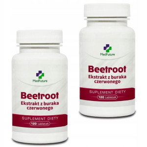 Beetroot - ekstrakt z buraka czerwonego - 240 tabl