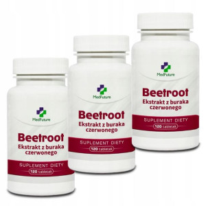 Beetroot - ekstrakt z buraka czerwonego - 360 tabl