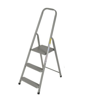Drabina Aluminiowa | 1-stronna | 3-stopniowa | 125kg