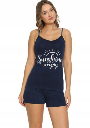 Piżama Damska Angel Secret wiskoza +Size 4XL