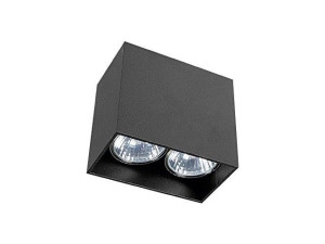 Lampa sufitowa, spot GAP czarna
