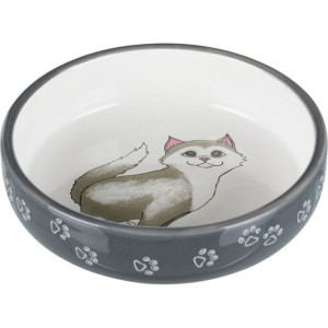 Trixie Miska Ceramiczna Dla Kota Szara 0,3 L