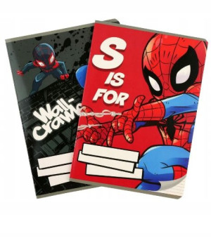 Zeszyt miękki A5 w trzy linie 16 kartek Spider Man