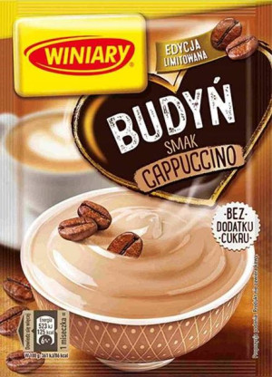 Pakiet 14szt. Winiary Budyń Bez Cukru Smak Cappuccino 35g