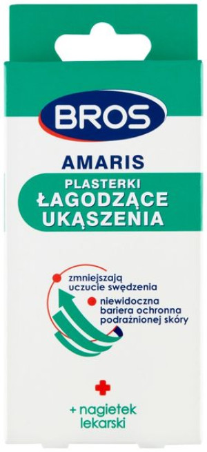 Amaris Pasterki Łagodzące Ukąszenia 20szt Bros