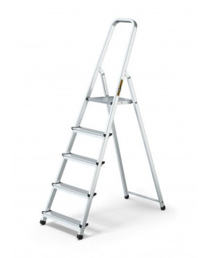 Drabina Aluminiowa | 1-stronna | 5-stopniowa | 150kg