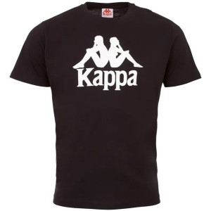 Koszulka męska kappa caspar czarna 303910 19-4006