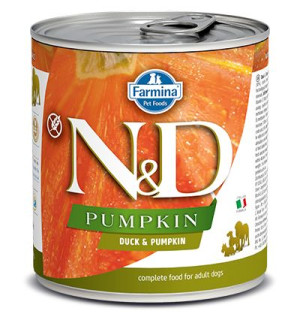 Farmina N&D Pumpkin Grain Free canine DUCK & PUMPKIN ADULT KARMA MOKRA 285g