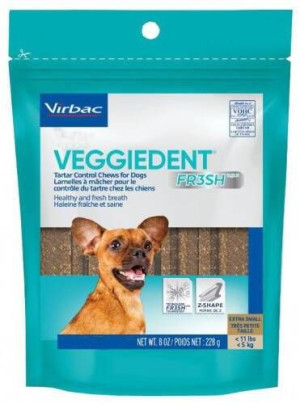 Virbac Veggiedent Fresh Gryzak XS (