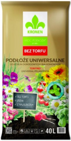 Podłoże Uniwersalne Bez Torfu 40 L