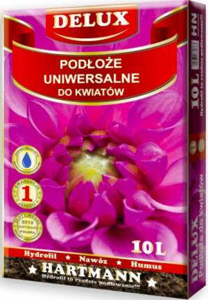 Podłoże Uniwersalne Do Kwiatów Delux 10l