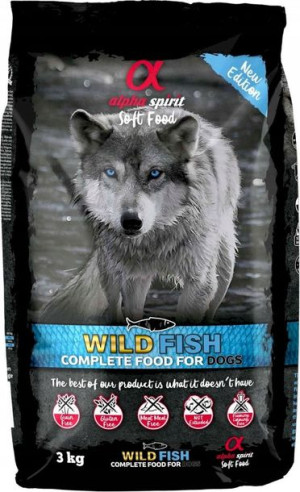 Alpha Spirit Miękka Karma Dla Psa Wild Fish 3kg