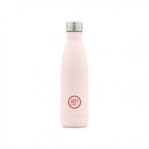 Cool bottles butelka termiczna 500 ml triple cool pudrowy róż