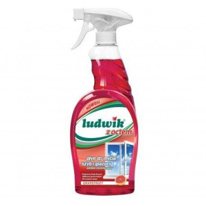 Ludwik płyn do mycia szyb i glazury z octem grapefruit 750 ml
