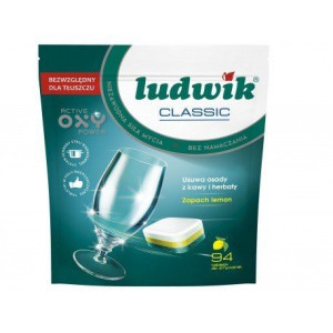 Ludwik tabletki do zmywarek classic 94 szt. doypack 1692g