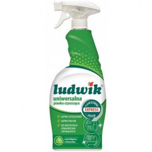 Uniwersalna pianka czyszcząca ludwik 750ml - eukaliptus i limonka