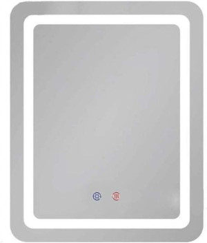Lustro Łazienkowe z Podświetleniem LED 50x40cm