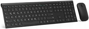 Bezprzewodowy Zestaw Klawiatura+Mysz QWERTZ
