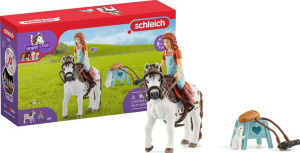 SCHLEICH 42518 8w1 Mia kucyk Spotty dżokejka konie 301