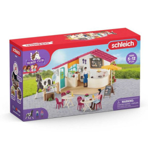 Schleich 42592 67w1 Duża Kawiarnia Horse Club Konie