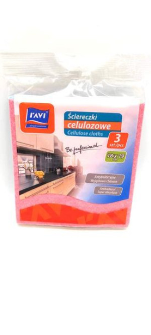 Ściereczki celulozowe 3 szt