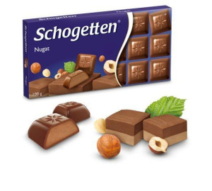 Schogetten Nugat Czekolada 100 g