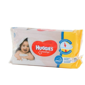 Huggies Unistar Chusteczki Nawilżone 56 szt.