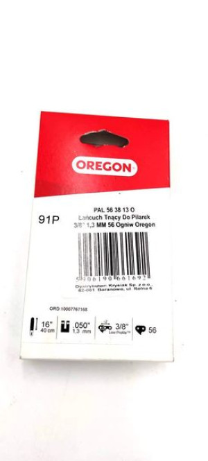 Łańcuch tnący 3/8" 1,3 mm 56 ogniw oregon