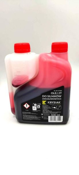 Olej do silników 2 suwowych 0,5 litra z dozownikiem AK 2T500