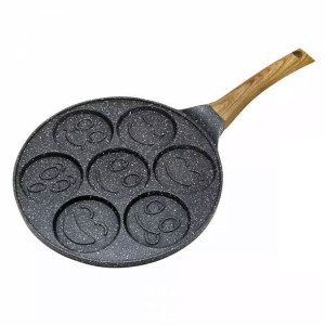 Patelnia Do Naleśników Placków 26cm Pancake Buźki Kinghoff Kh-1667