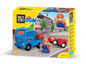 Klocki BLOCKI MUBI - Wielkie Przygody - Pomoc drogowa