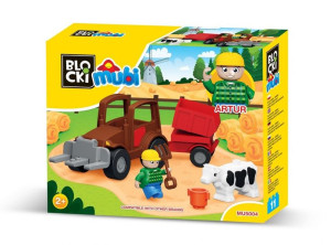 Klocki BLOCKI MUBI - Wielkie Przygody - Farma