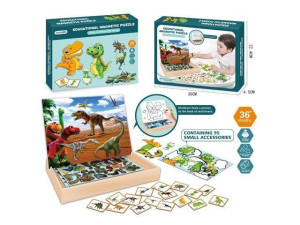 Puzzle Kolorowanka Dinozaury