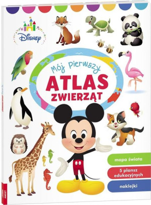 Disney maluch Mój pierwszy atlas zwierzą praca zbiorowa