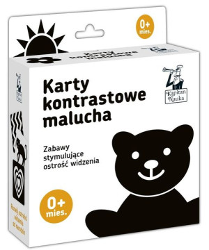 Kapitan Nauka. Karty kontrastowe malucha Barbara Pakuła, Agata Matraś