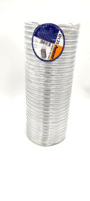 Aluminiowa rura elastyczna dł.1m. typu F AF125/1