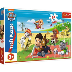 Puzzle 24 maxi zabawa na kocu