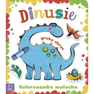 Kol.mal. z grubym obr. dinusie